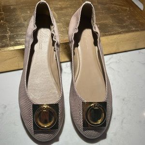 Delman ballet flats